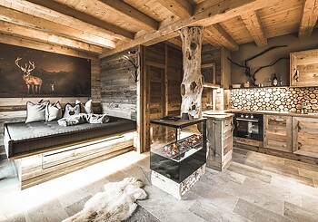 Luxus-Chalets zweigeschossig 